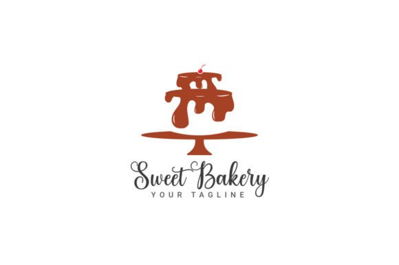 Download Sweet Cake Bakery Shop Logo Vector Icon - Bakery Collection
