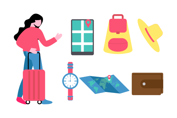 Download Travel Elements Logo Collection Vector - Logo collection Collection