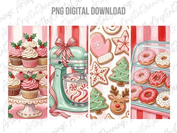 Download Christmas Holiday Bakery Sweets PNG - Bakery Collection