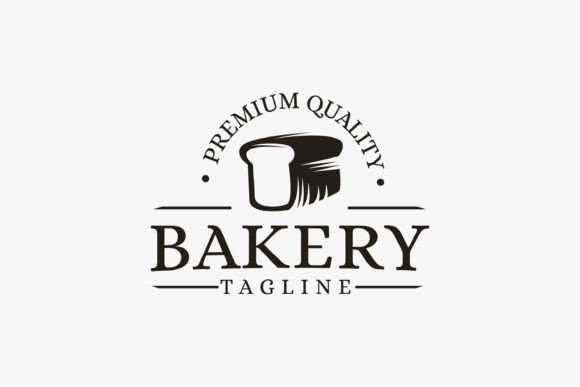 Download Vintage Retro Bakery Bread Logo - Bakery Collection