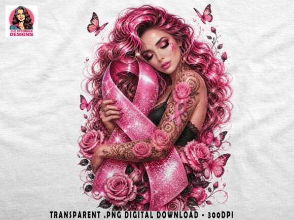 Download Pink Ribbon Beauty | Awareness Art - Premium Resources