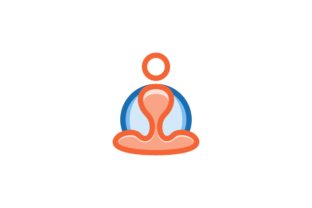Download People Cross-legged, Yoga Logo - People Collection